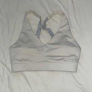 Fabletics White All Day Every Day Bra